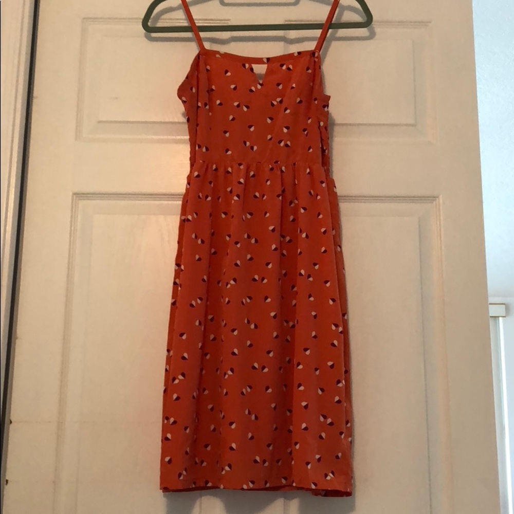 Old Navy orange and purple Dress NWOT